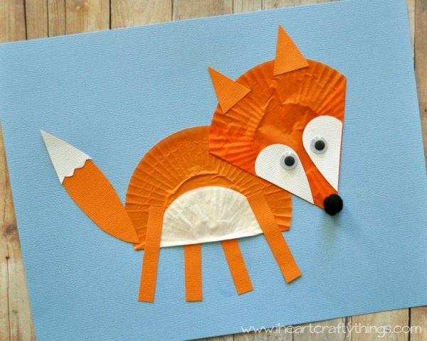 Поделка лиса