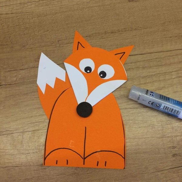 Поделка лиса