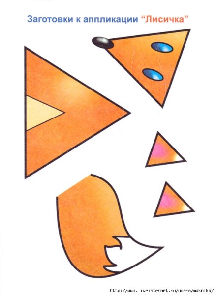 Аппликации для самых маленьких