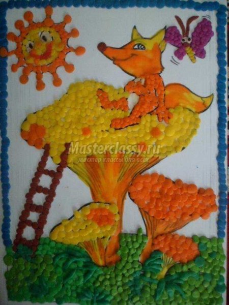 Поделка лиса