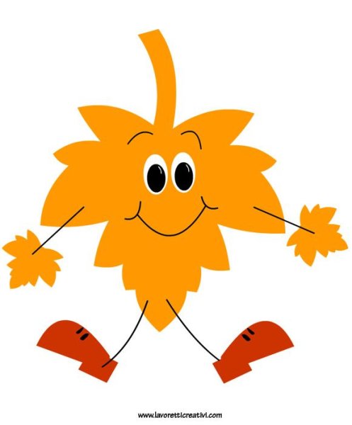 Осенние листочки для аппликации