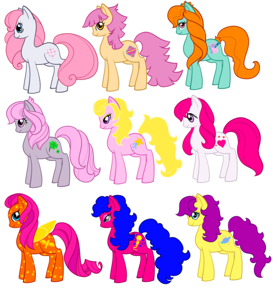 Пони из мультика