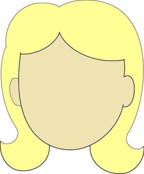 Волосы для аппликации