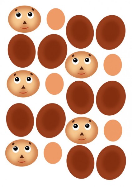 Лицо Чебурашки