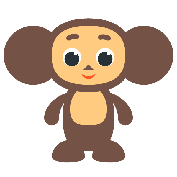 Чебурашка рисунок