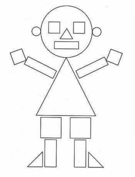 Геометрические фигуры для рисования