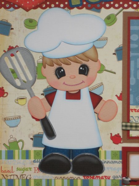 Аппликация повар