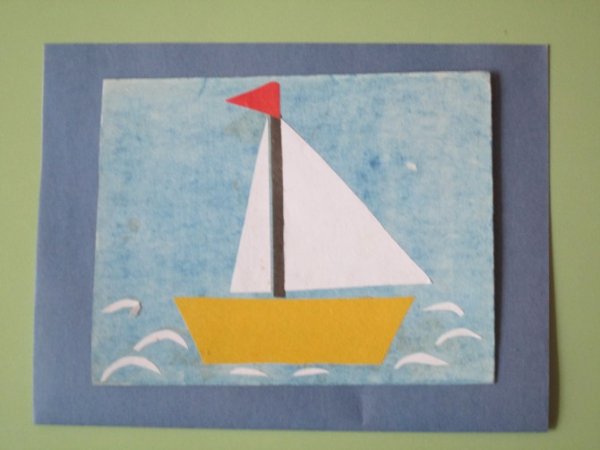 Кораблик средняя группа