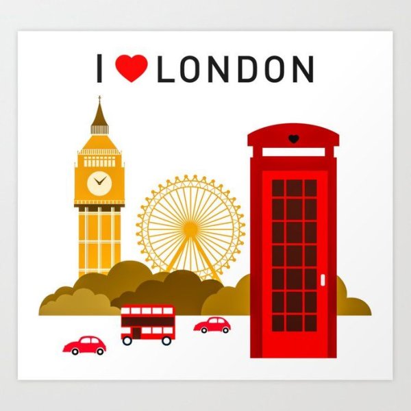 Лондон иллюстрация