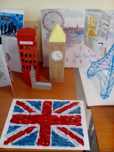 Поделка на тему достопримечательности Лондона