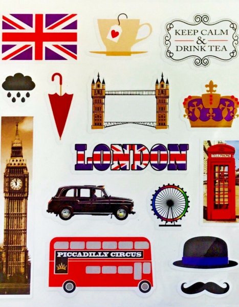 Наклейки Англия