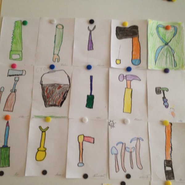 Рисование профессии старшая группа