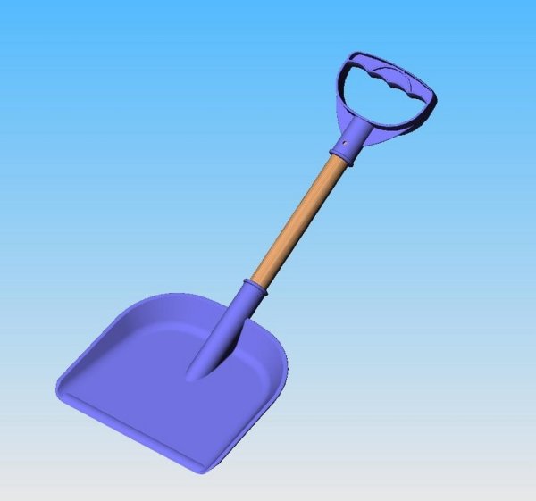 Лопата детская малыш