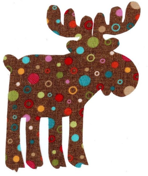 Аппликация Лось