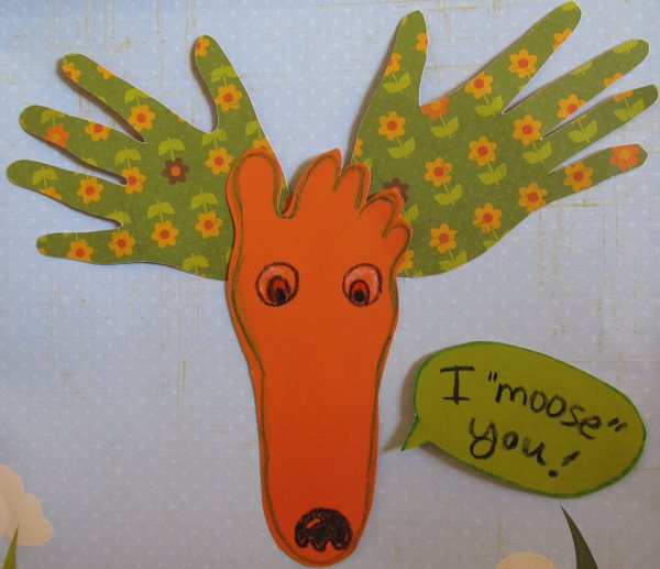 Поделка Лось