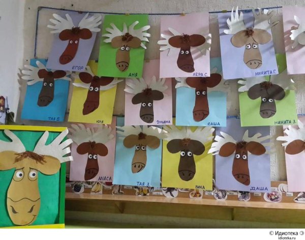 Прикол про поделки в детский сад
