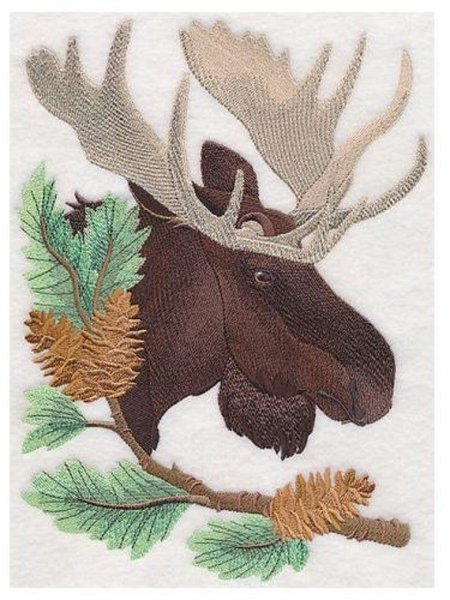 Вышивки лосихи