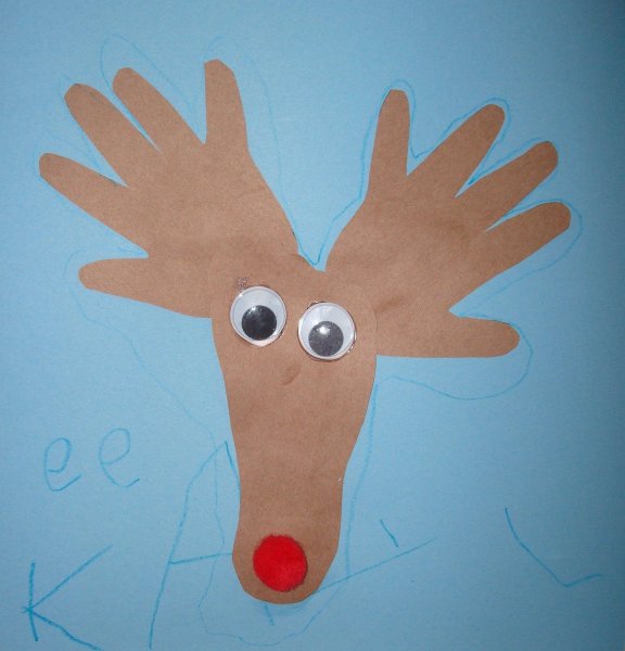 Поделки из ладони