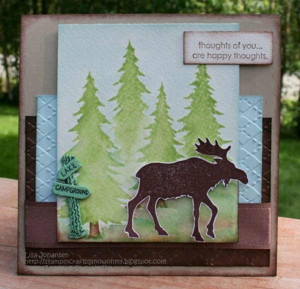 Лось в старшей группе