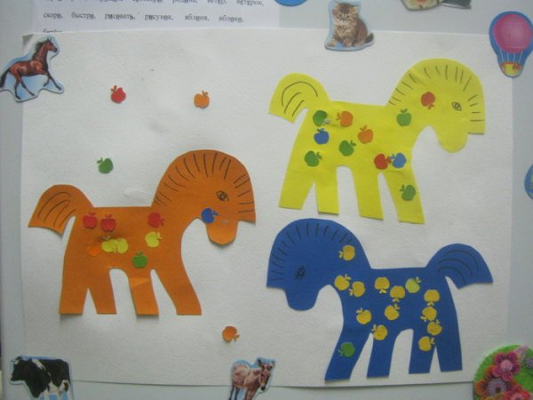 Поделка лошадка для малышей