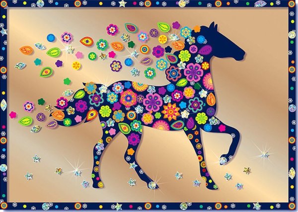 Лошадь аппликация для детей