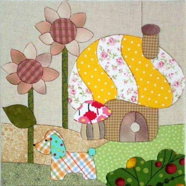 Лоскутное шитье кунсайга