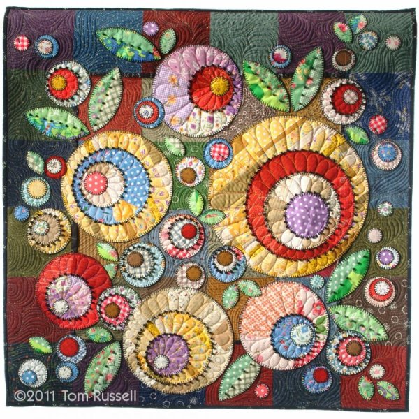 Панно из ткани