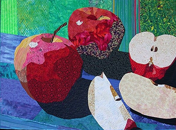 Натюрморт в технике аппликации