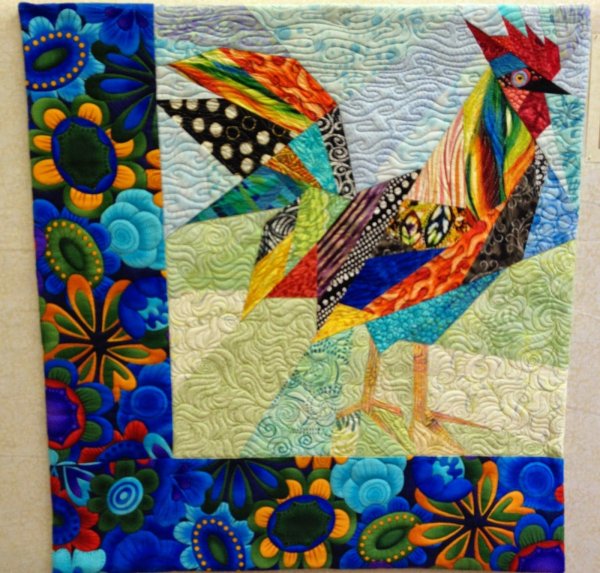 Птицы в лоскутной технике