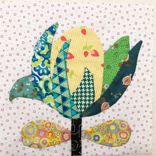 Лоскутная аппликация для детей