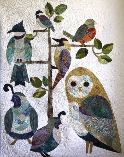 Лоскутная аппликация коллаж