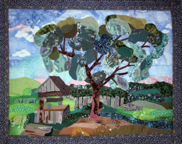 Нина Янчуковская Лоскутные картины