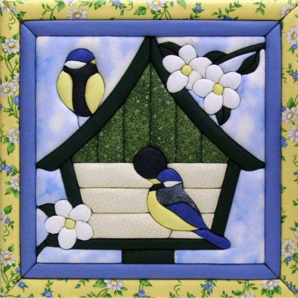 Японская техника кинусайга – пэчворк без иглы.