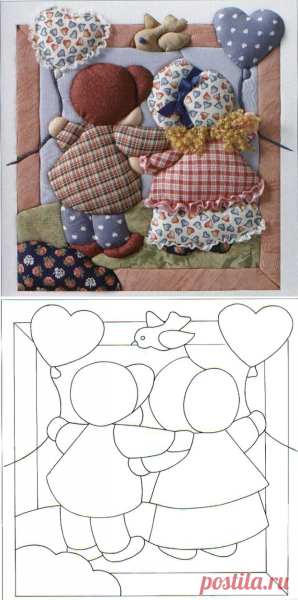 Японская техника кинусайга – пэчворк без иглы.