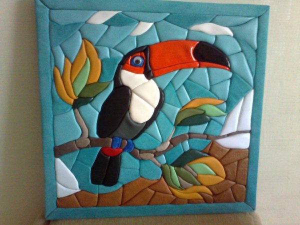 Японская техника кинусайга – пэчворк без иглы.