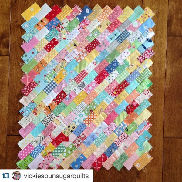 Лоскутное одеяло из фантиков