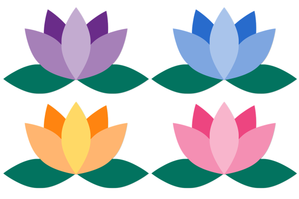 Лотос аппликация