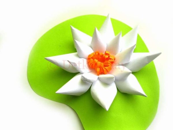 Лотос из бумаги
