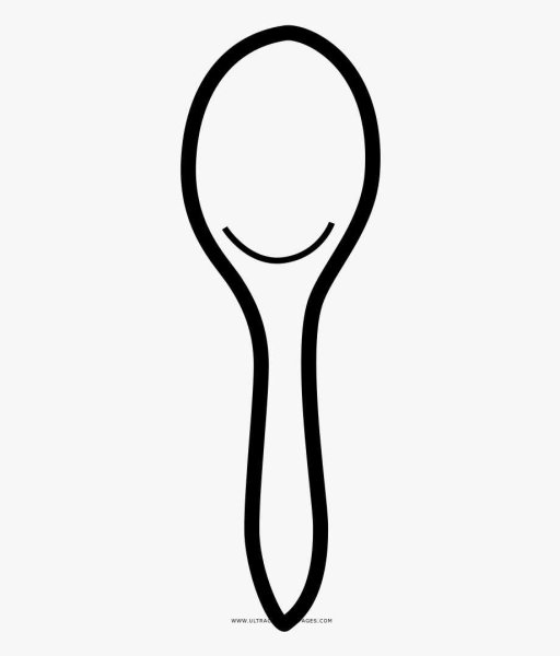 Трафарет ложки