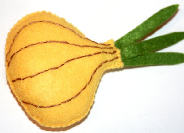 Фрукты из фетра