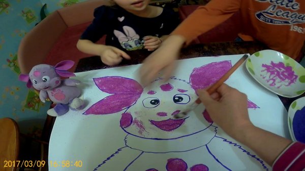 Поделка для детей лунатик