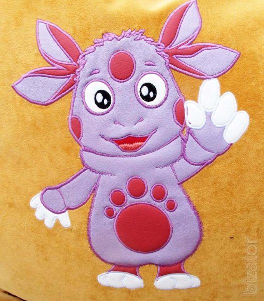 Аппликация Лунтик