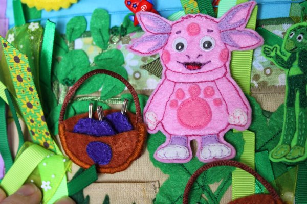 Развивающая книжка Лунтик