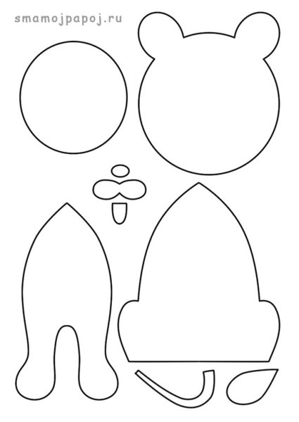 Аппликация Лев