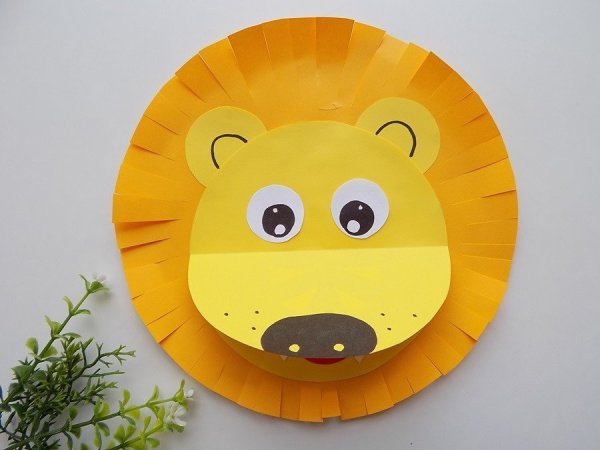 Объемная аппликация Лев