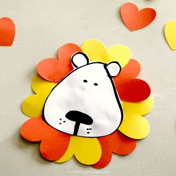 Объёмная аплекация Лев