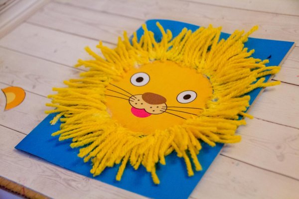 Лев поделка для детей