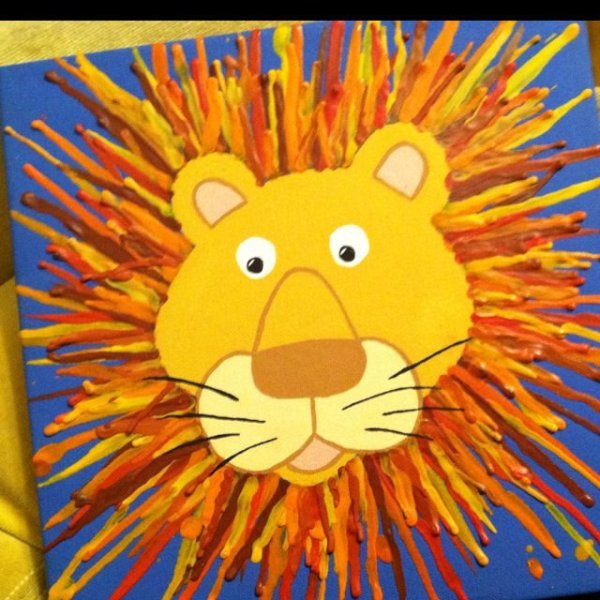 Поделка Лев для малышей