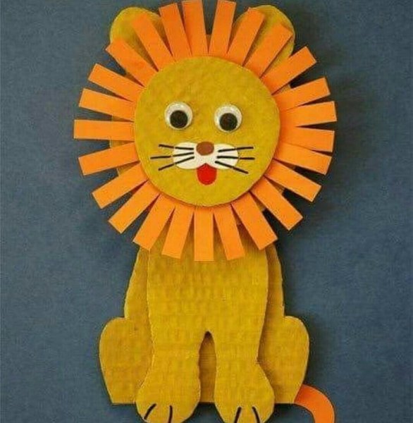 Поделки из цветной бумаги и картона