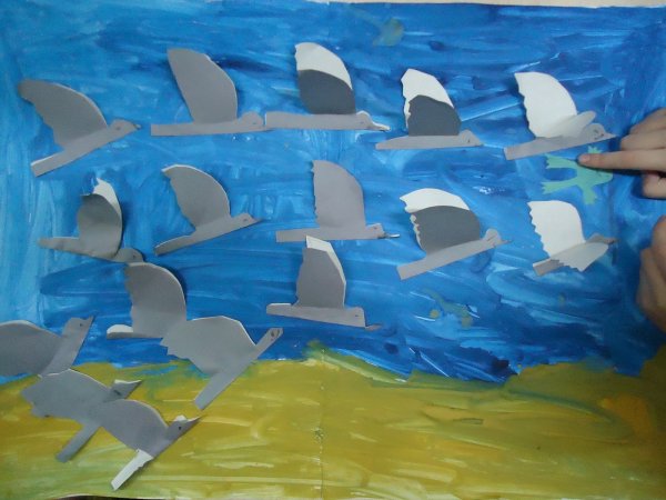 Аппликация по сказке лягушка путешественница